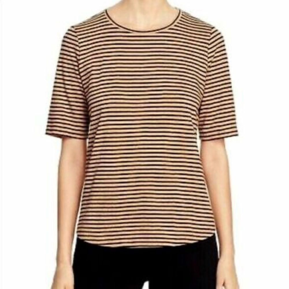 Eileen Fisher Organic Cotton Striped Shirt